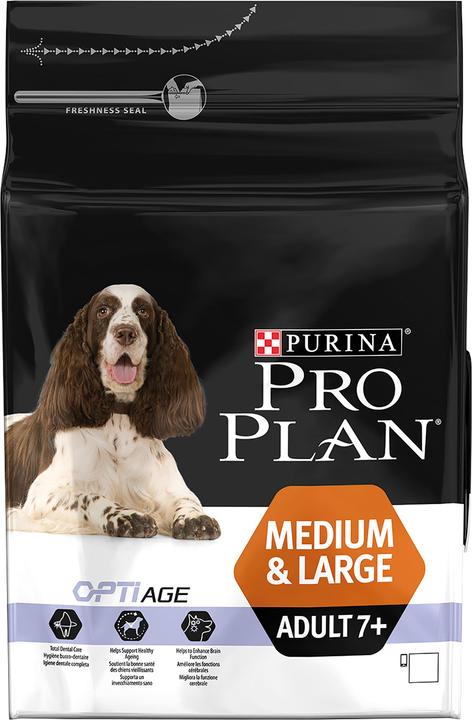 Image du produit Pro Plan Chien de taille moyenne et grande adulte 7+ Poulet (Adulte, 1 pcs, 3000 g)