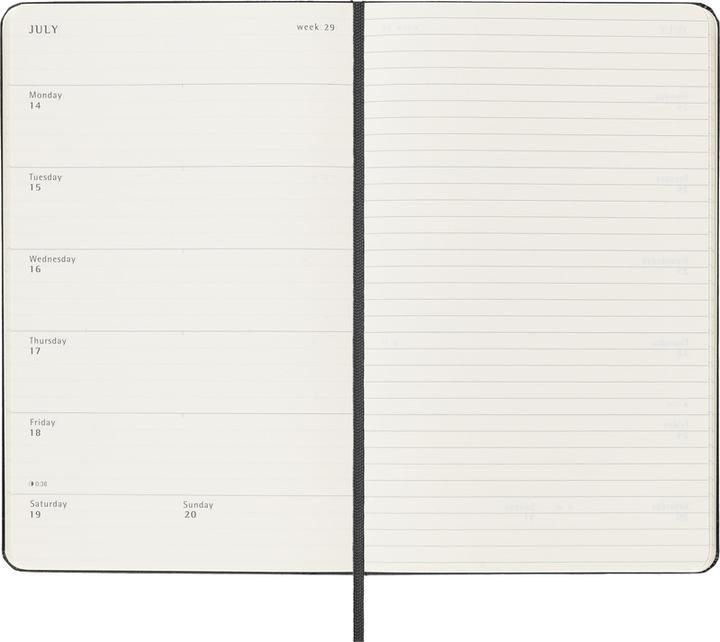 Actual product image Moleskine Notebook (A5, English)