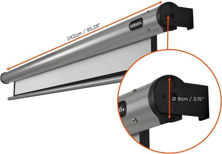 Produktbild Celexon Motor Home Cinema, Leinwand, 16:9 (99.61", 16:9)