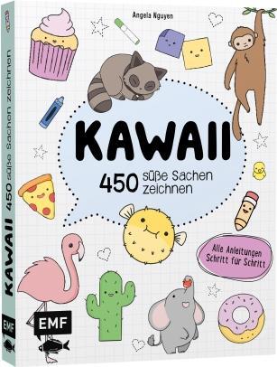 Immagine prodotto Kawaii 450 süsse Sachen zeichnen (Tedesco, Angela Nguyen, 2018)