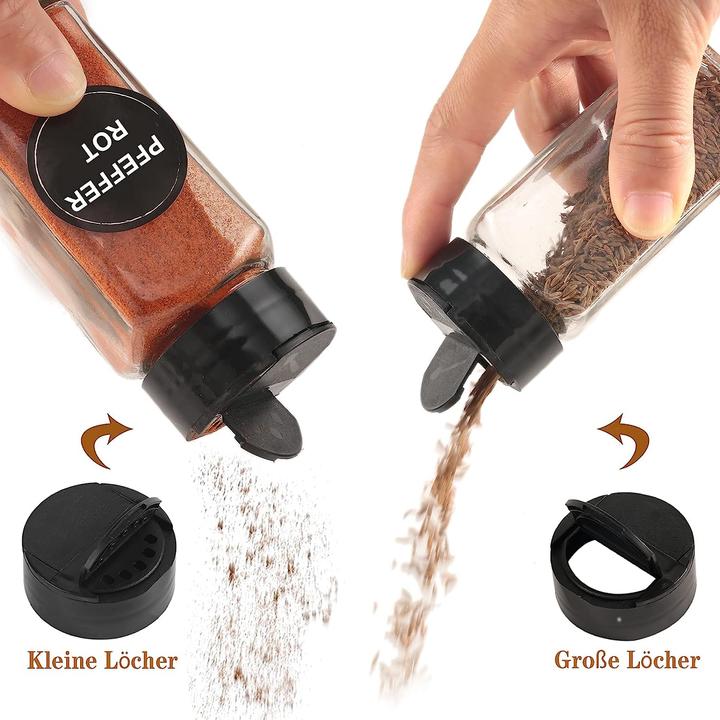 Immagine prodotto Pojah Set di 24 bicchieri per spezie (0.12 l)