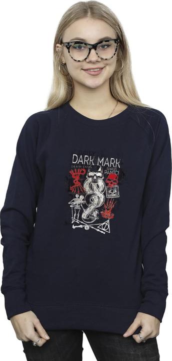 Actual product image Womens/Ladies Dark Mark Sweatshirt (S)