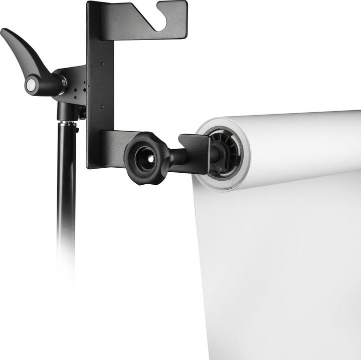 Walimex 2-fold background hook for spigot,set of 2 (14.50 cm, 4 cm)