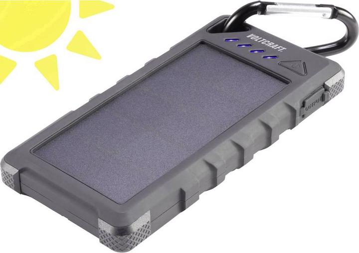 Actual product image Voltcraft Solar power bank (16000 mAh, 59.20 Wh)