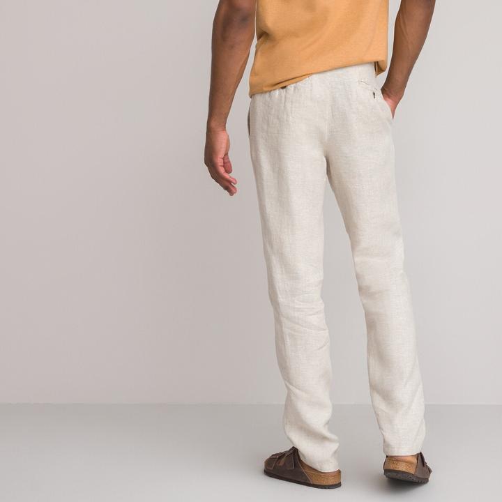 Image du produit La Redoute Collections Pantalon en lin (50)