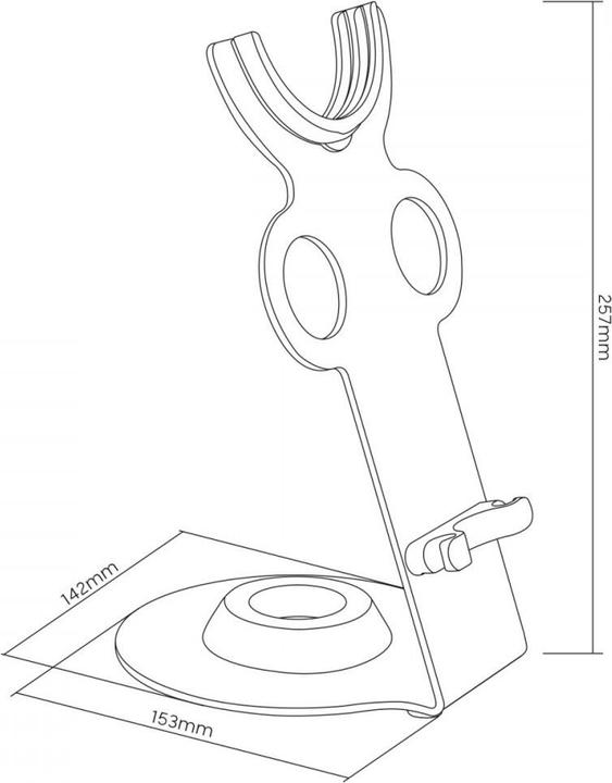 Produktbild Maclean Uchwyt na suszarkę do włosów Dyson Supersonic MC-973