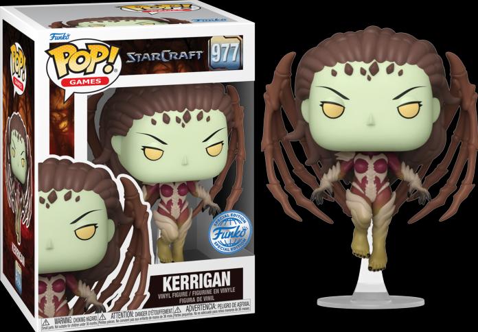 Actual product image Funko POP! StarCraft II Wings of Liberty Kerrigan with Wings Exclusive