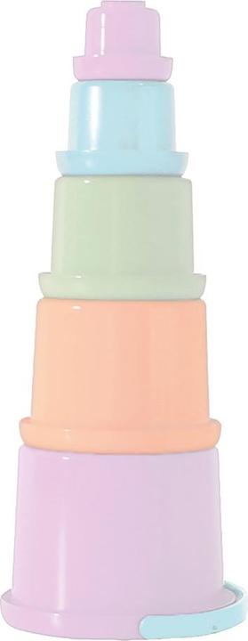 Spielstabil Stacking cup set pastel 5-piece