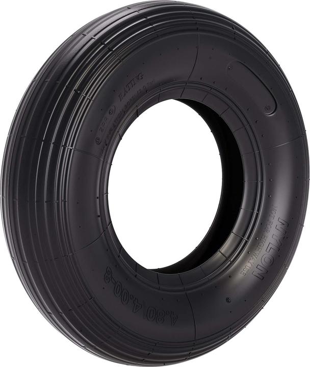 Actual product image Wiltec Wheelbarrow Tyre for pneumatic wheels 400x100 4.00-8