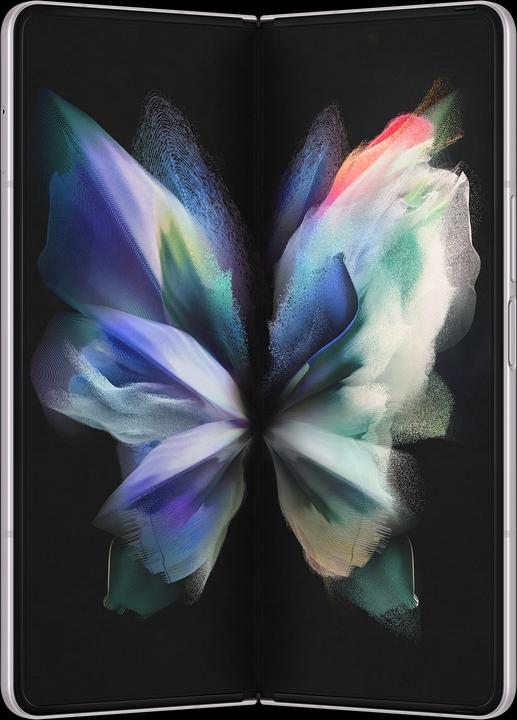 Actual product image Samsung Galaxy Z Fold3 5G EU (256 GB, Phantom silver, 7.60", SIM + eSIM, 12 Mpx, 5G)