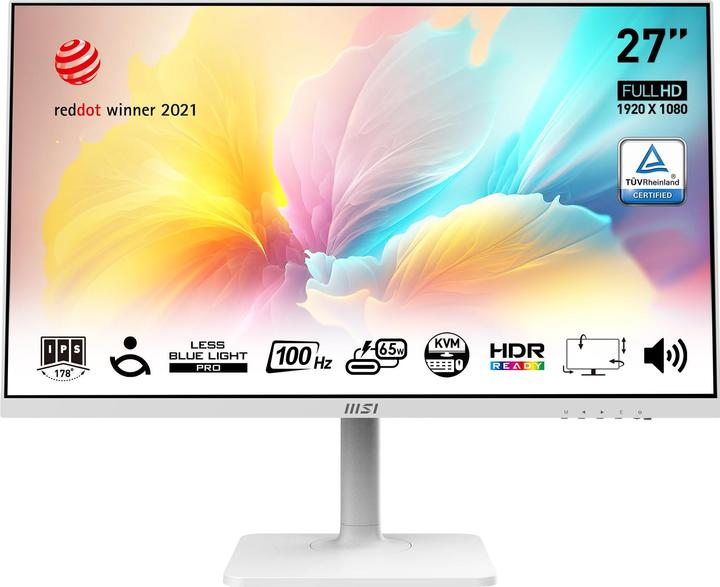 Actual product image MSI Modern MD272XPWDE (1920 x 1080 pixels, 27")