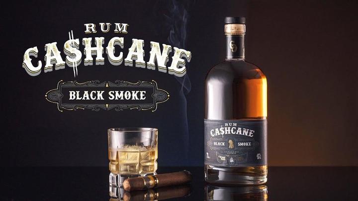 Image du produit Cashcane BLACK SMOKE Rhum 70 cl / 45 % Caraïbes (1 x 70 cl)