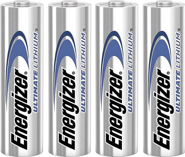 Actual product image Energizer Ultimate Lithium (4 pcs., AA, 3000 mAh)
