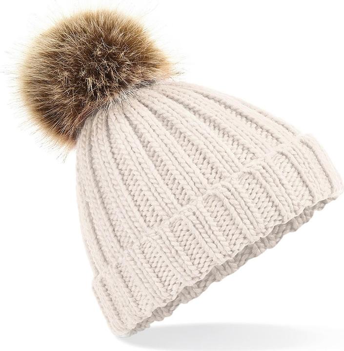 Immagine prodotto Beechfield Cappello a maglia con pom pom (Taglia unica)