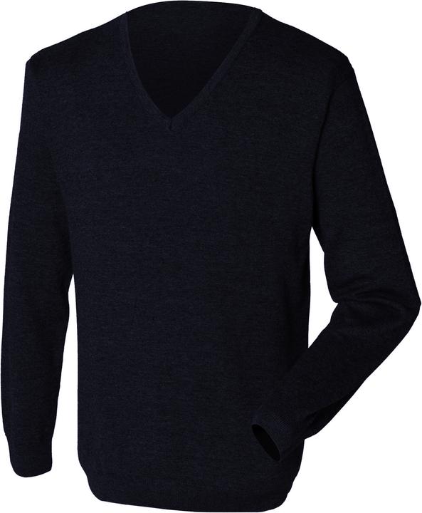 Immagine prodotto Henbury Felpa a maglia fine con collo a V (XL)