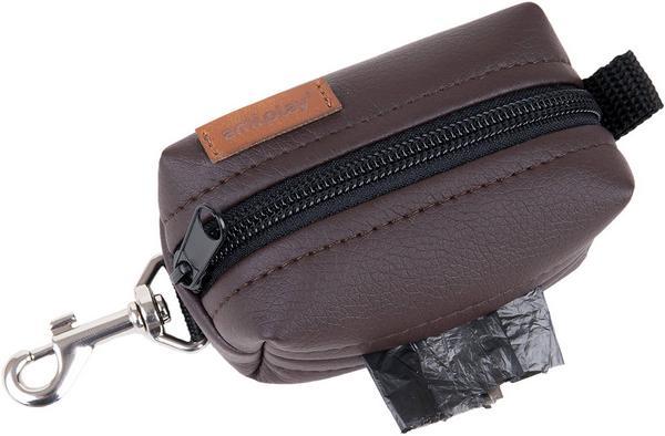 Actual product image amiplay Distrib. ramasse-crottes Lincoln, 9 x 5 x 4 cm, brun (Dog)