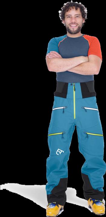 Actual product image Ortovox Guardian Shell men ski touring pants