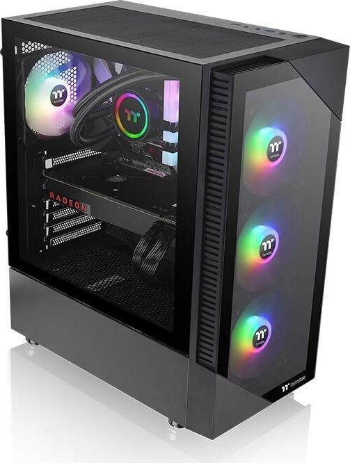 Produktbild Thermaltake Tt View 200 TG ARGB Black CA-1X3-00M1WN-00 (ATX, mATX, Mini-ITX)