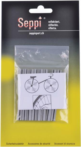 Actual product image Spoke reflector embroideries