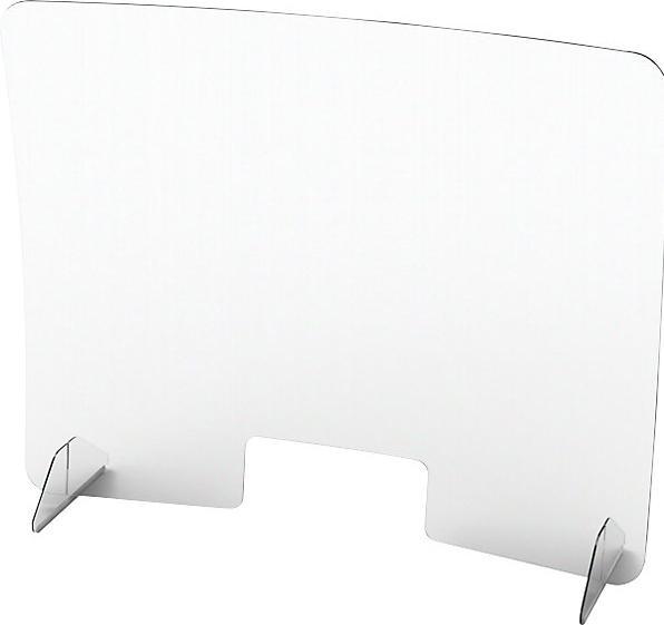 Image du produit Dancop Vitre de protection contre les infections, en plastique, avec pieds, h x l 805 x (80.50 cm, 100.50 cm)