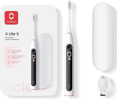 Clean Oclean Sonic Brush Grey-Pink X Lite Gray Set - Elektrische Zahnbürste (Schallzahnbürste)