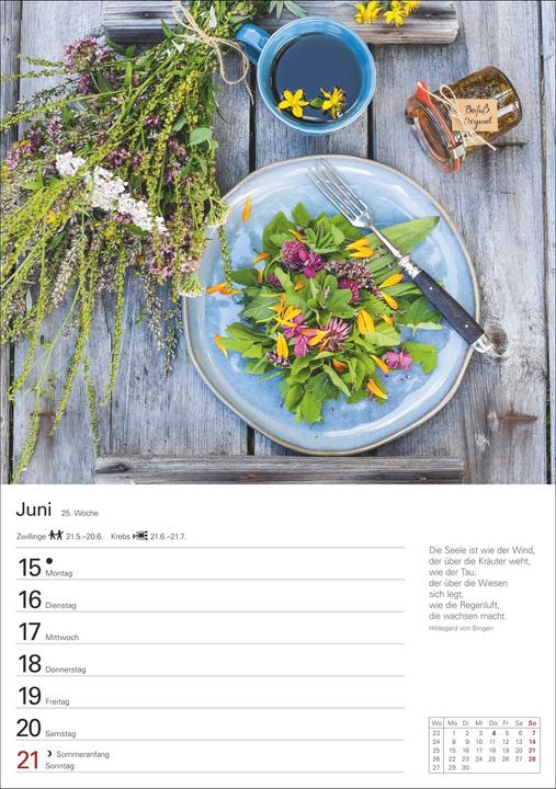 Actual product image Harenberg Küchenkalender Wochenplaner 2026 - 53 inspirierende Fotografien (German)