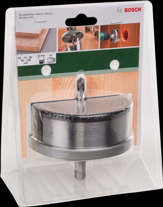 Produktbild Bosch Professional Zubehör Sägekranz-Set (80 mm, 68 mm, 100 mm, 90 mm, 74 mm)