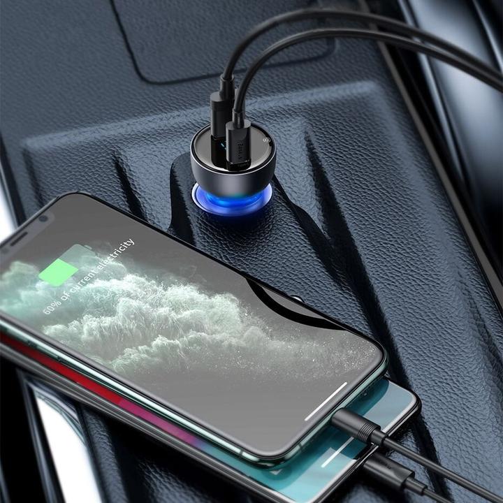 Actual product image Baseus 65W Dual Quick Charger