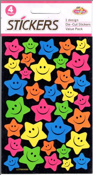 Produktbild Fete Sticker Smileys Stern