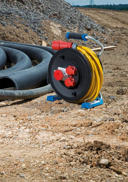 Actual product image As - Schwabe Plastic cable reel (25 m, 2.50 mm²)
