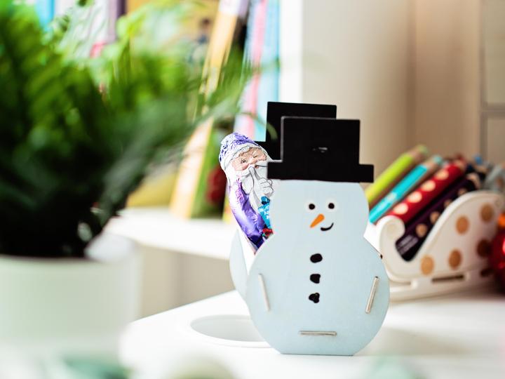 Produktbild Sunnysue Holzkörbchen „Schneemann“
