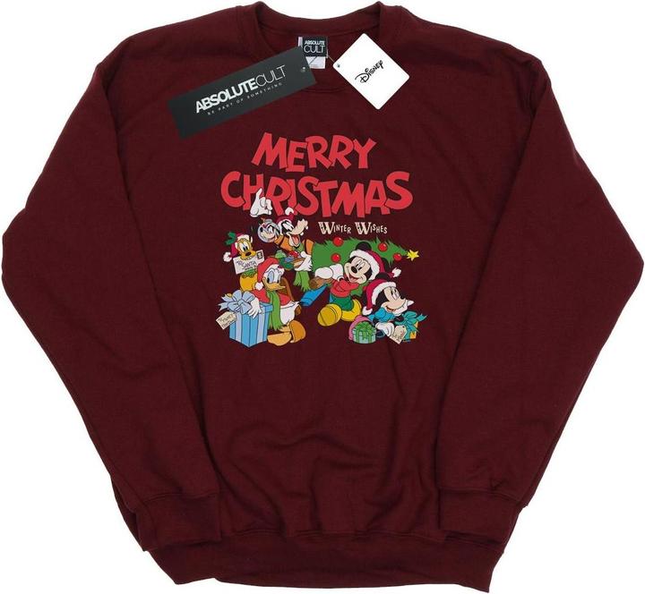 Immagine prodotto Disney Mickey And Friends Winter Wishes Felpa Donna (XL)