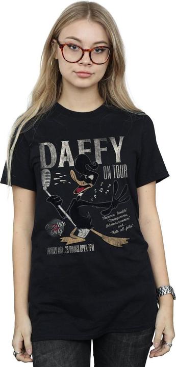 Immagine prodotto Looney Tunes Daffy Duck Concert Maglietta Ampia Donna (L)