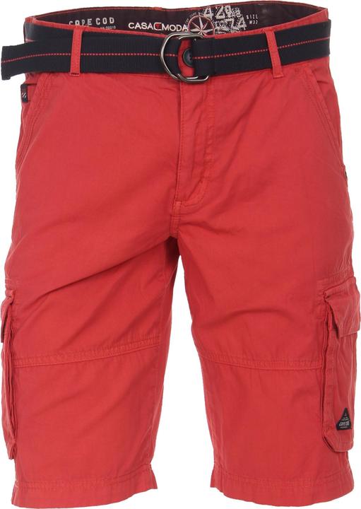 Actual product image Casa Moda Hose Cargo-Bermuda mit Gürtel und seitlichen Taschen (30)