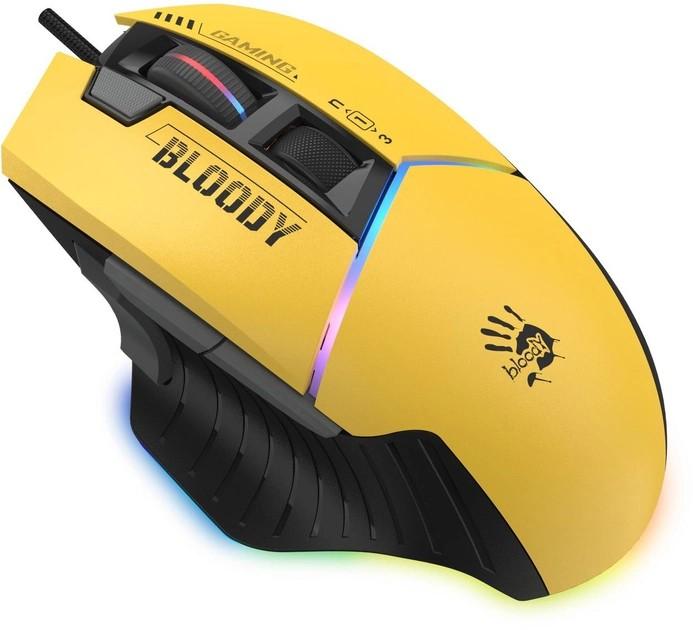 Produktbild A4Tech Mouse BLOODY W95Max USB Sports Lime (Kabelgebunden)