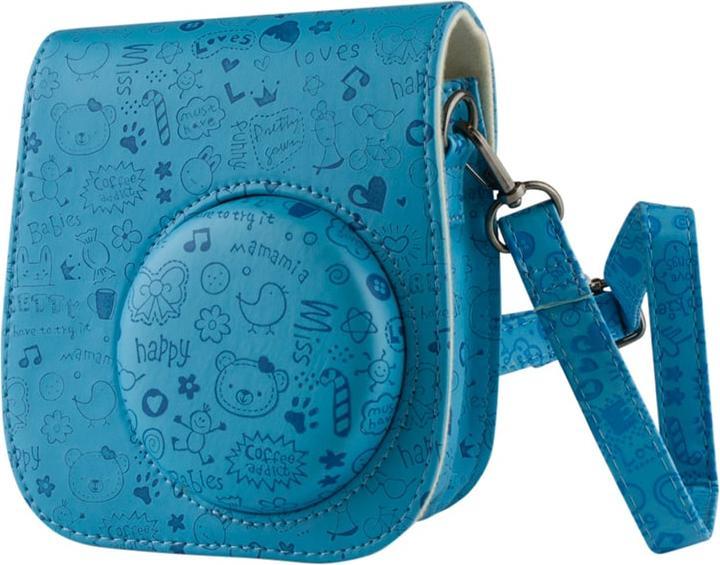 Produktbild JTI Kameratasche für Fujifilm Instax Mini 8/9, Blau (Kamera Bereitschaftstasche, 1 l)