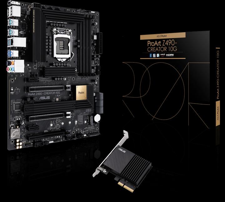 Produktbild ASUS ProART Z490 CREATOR 10G (LGA 1200, Intel Z490, ATX)