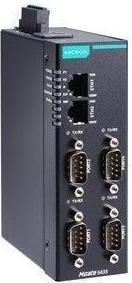 Image du produit Moxa MGATE 5435-T - Passerelles 4 ports Modbus RTUASCIITCP-to-EtherNetIP, température de fonctionnement (4 ports)