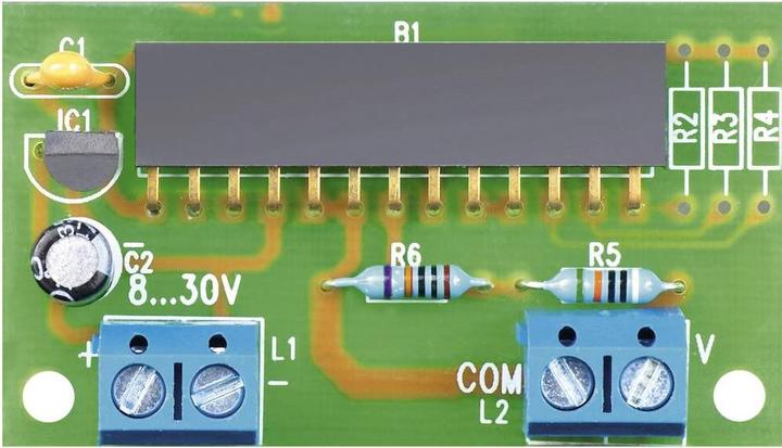 Actual product image Voltcraft Measuring range adapter for panel meter 70004, 200 V (100 mV (Adapter)
