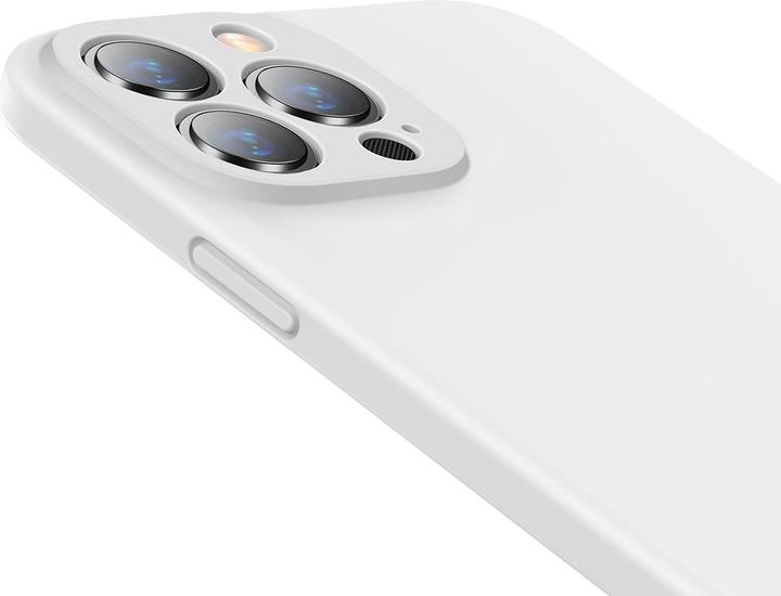 Immagine prodotto Baseus Custodia protettiva di gel di silice liquido per iP 6.7inch 2021 bianco (Apple iPhone 13 Pro Max)