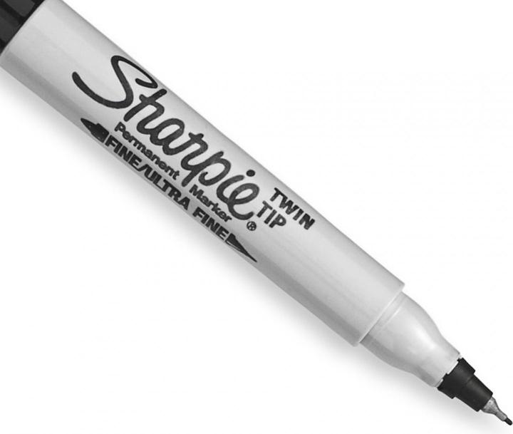 Produktbild Sharpie Permanent-Marker Twin Tip (Mehrfarbig, 0.90 mm, 8 x)