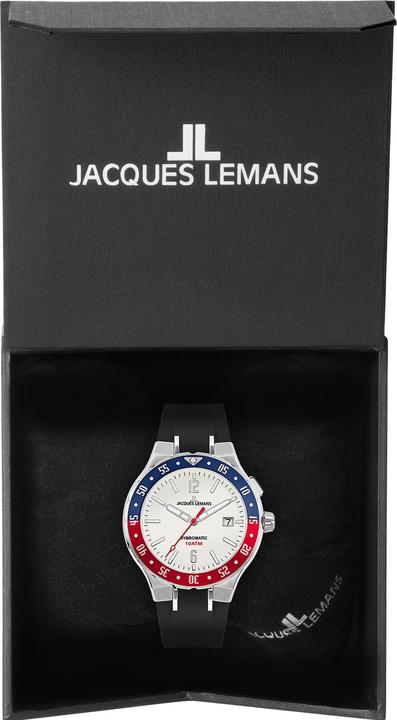 Produktbild Jacques Lemans Herrenuhr Hybromatic (Analoguhr, 42 mm)