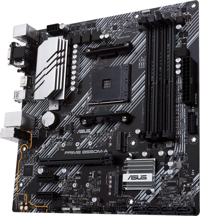 Produktbild ASUS PRIME B550M-A (AM4, AMD B550, mATX)