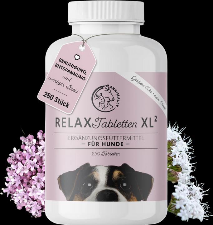Produktbild Annimally Relax 250 XL² Tabletten - Hund (Senior, Adult, 250 Stk., 229 g)