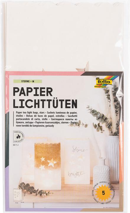 Produktbild Folia Lichtertüten Sterne