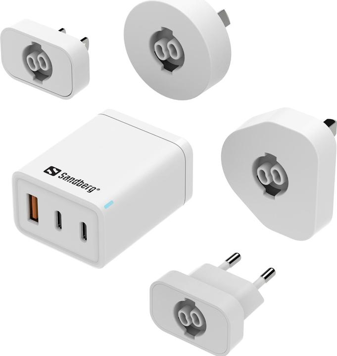 Immagine prodotto Sandberg Caricatore da viaggio 3in1 USB-C/A 65W (65 W)