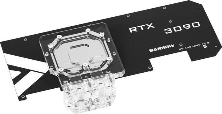 Actual product image Barrow Active Backplate RTX 3080/3090 Strix RGB - Acrylic