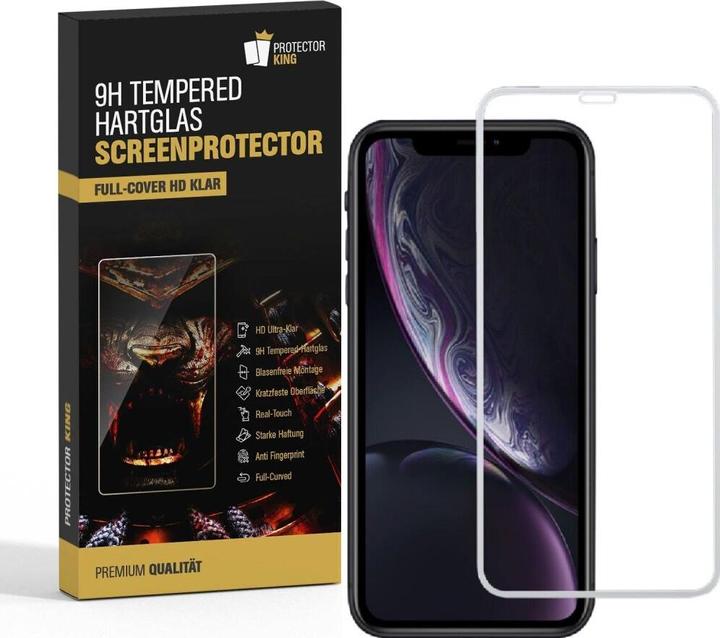 Produktbild Protectorking 1x echtes Tempered 9H Panzerhartglas 3D KLAR (1 Stück, Apple iPhone 11)