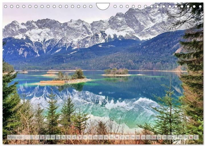 Actual product image Heimatliebe Werdenfelser Land - Bilderbuchlandschaften zwischen Mittenwald und Farchant (Wandka (A4, German)