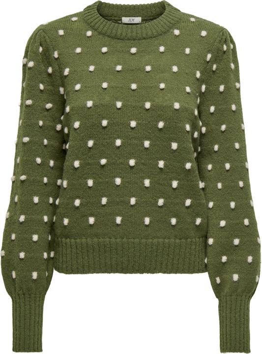 Actual product image JdY Regular fit High neck Long cuffs Puff sleeves Pullover Knitted jumper (XXL)